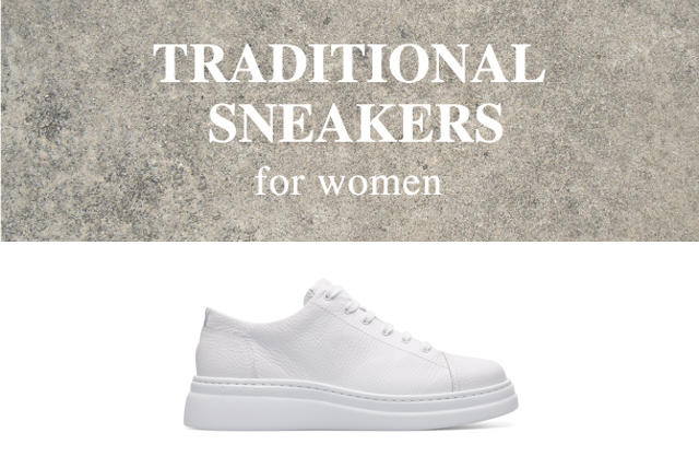 TRADITIONAL SNEAKERS for women