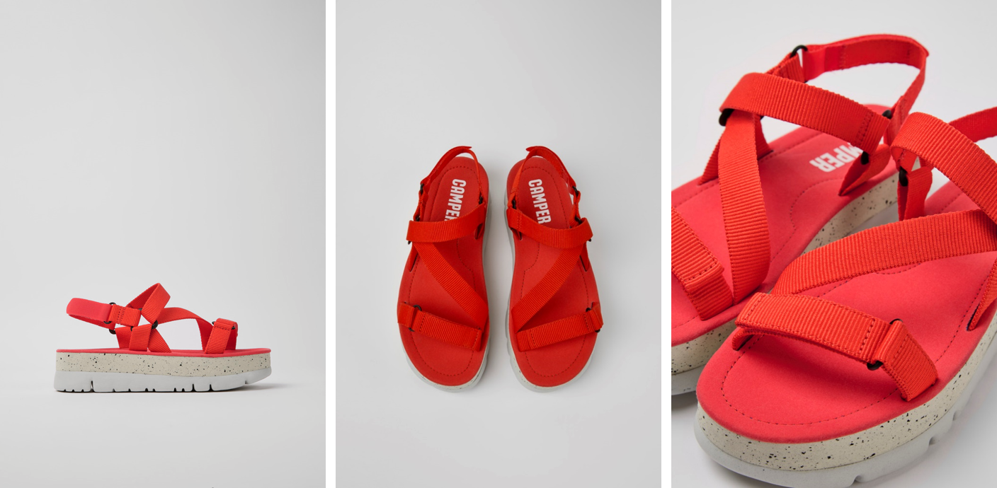 Contemporary Sandals<br>「ORUGA UP」