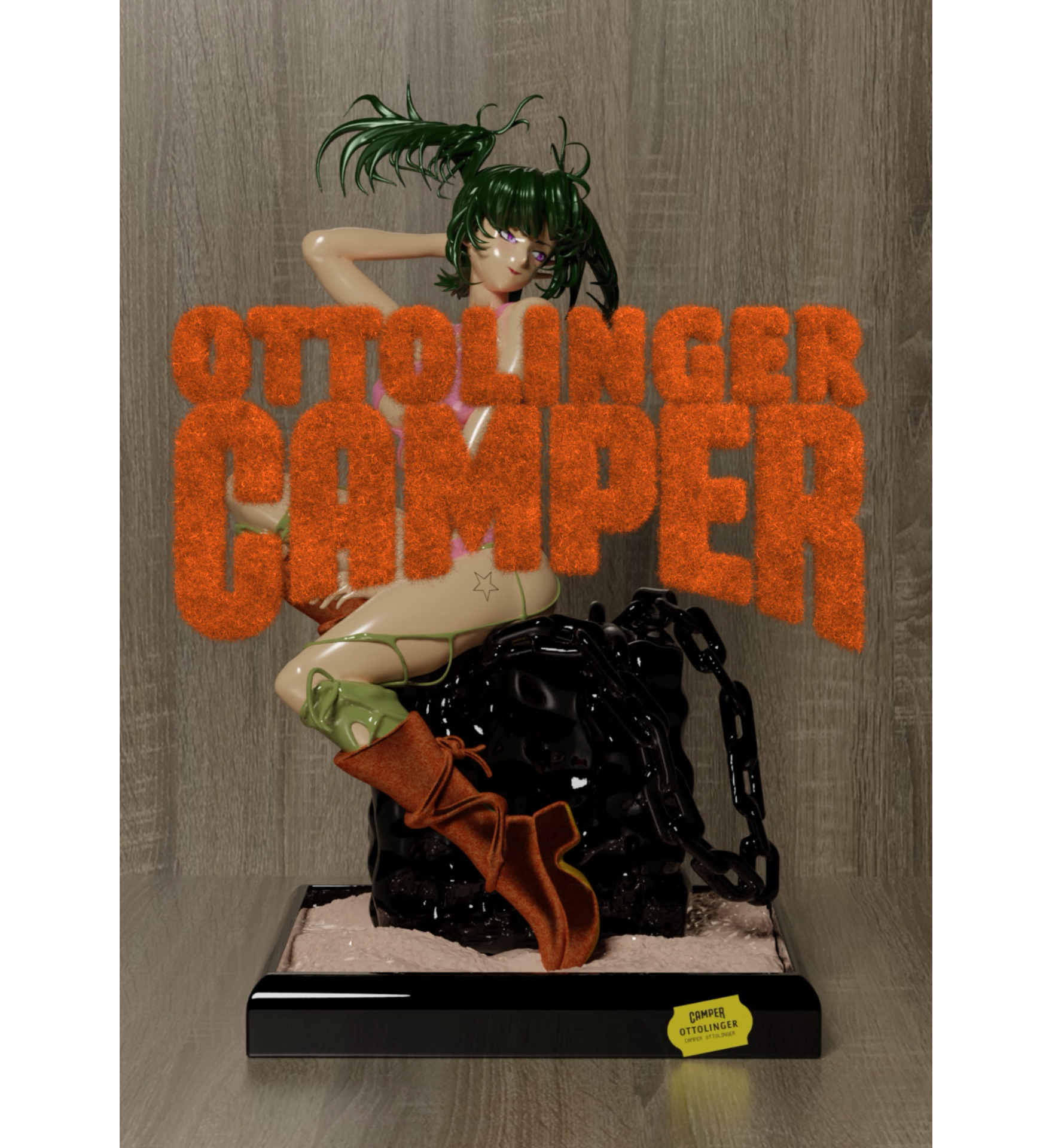 CAMPER(カンペール)」×「OTTOLINGER(オットリンガー)」<br>彫刻的な