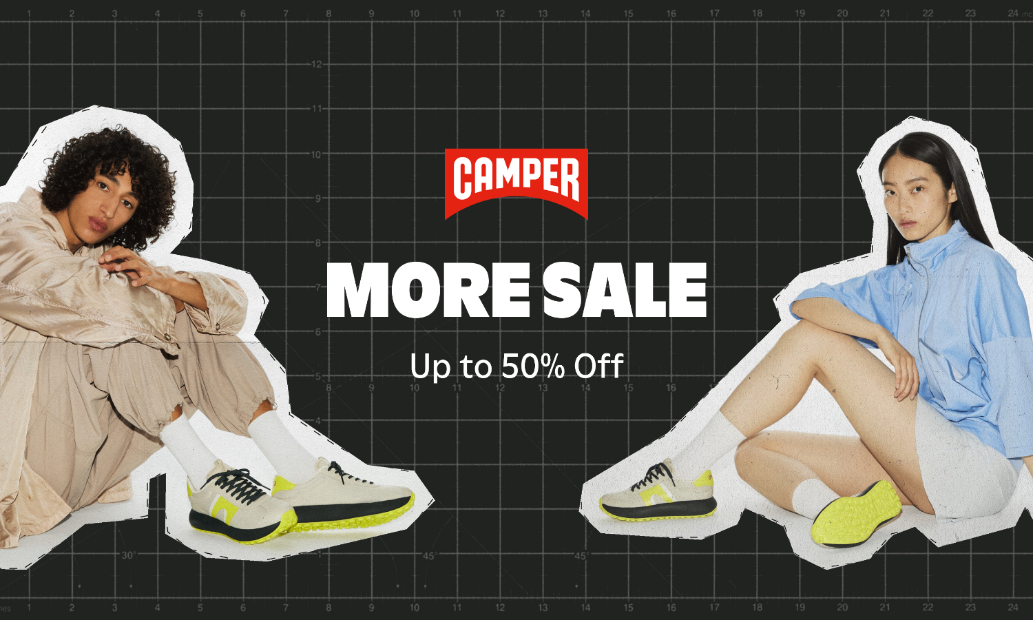 CAMPER MORE SALE<br> UP TO 50% OFF