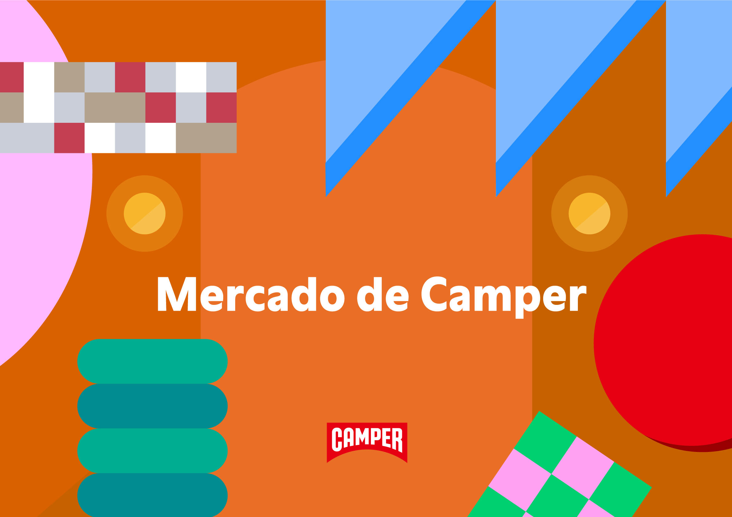 4 日間限定 STORE<br>「Mercado de Camper」原宿に誕生